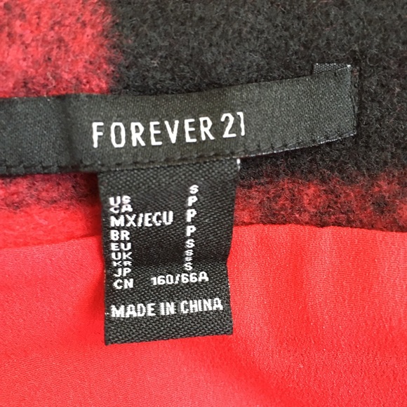 Forever 21 | Women Skirts | Red/Black/Plaid - Picture 13 of 15